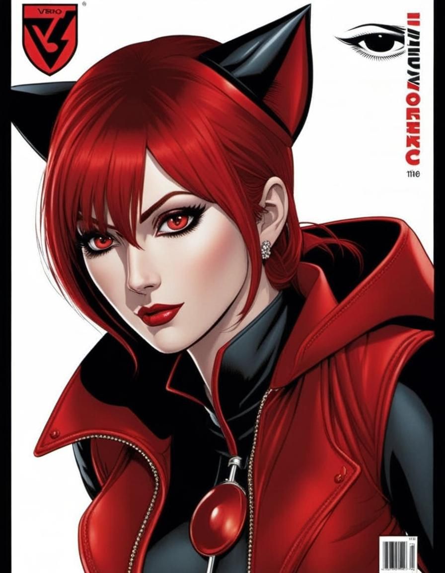 Comic Book Cover: Vernoca, The Private Eye
