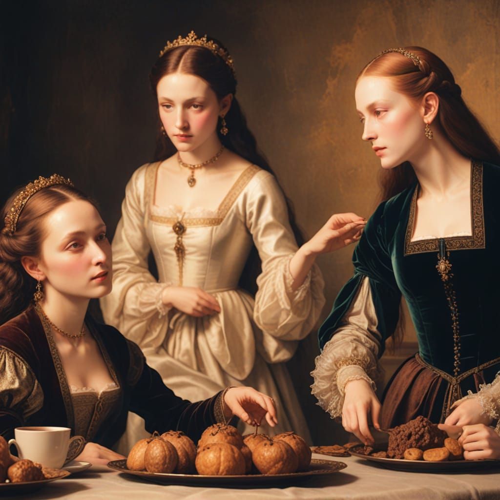 She's thinking about it while the others take a side in thei...