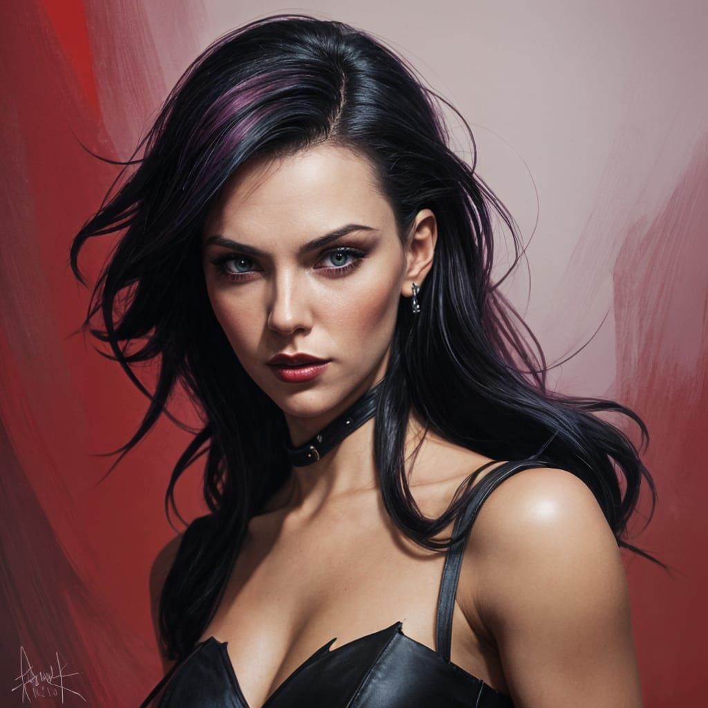 Striking Portrait of Natti Natasha in Rutkowski Style