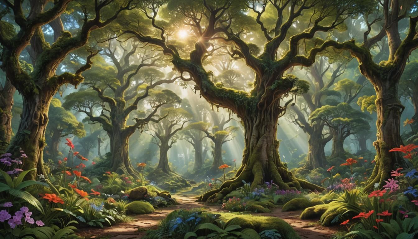 Enchanted Forest Retreat
