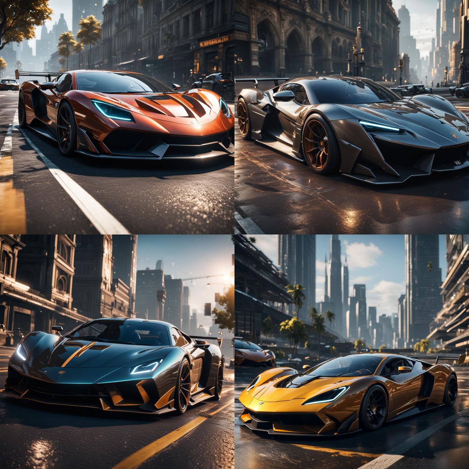 Epic 3D Super Car Render in 8K