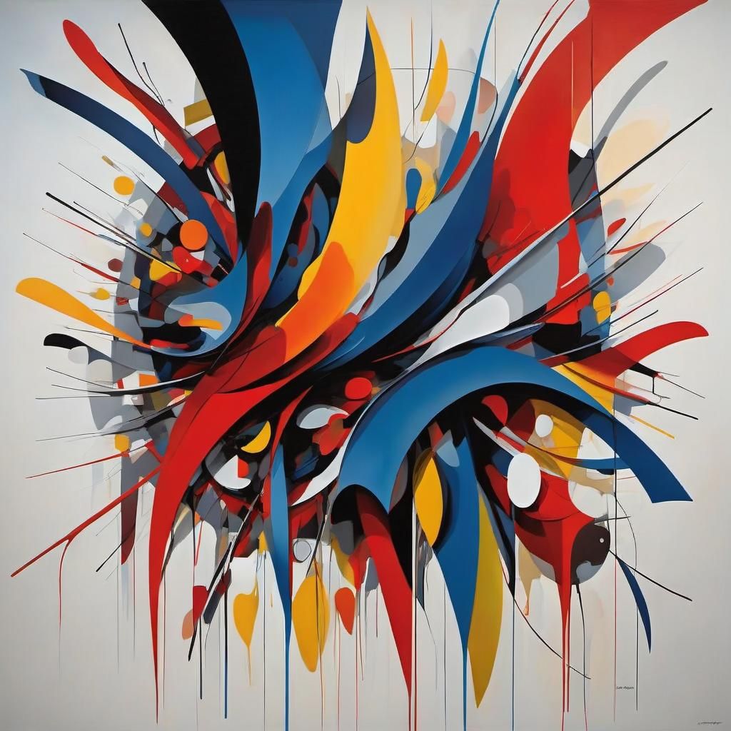 Abstract Surreal Emotions in Dreamscape