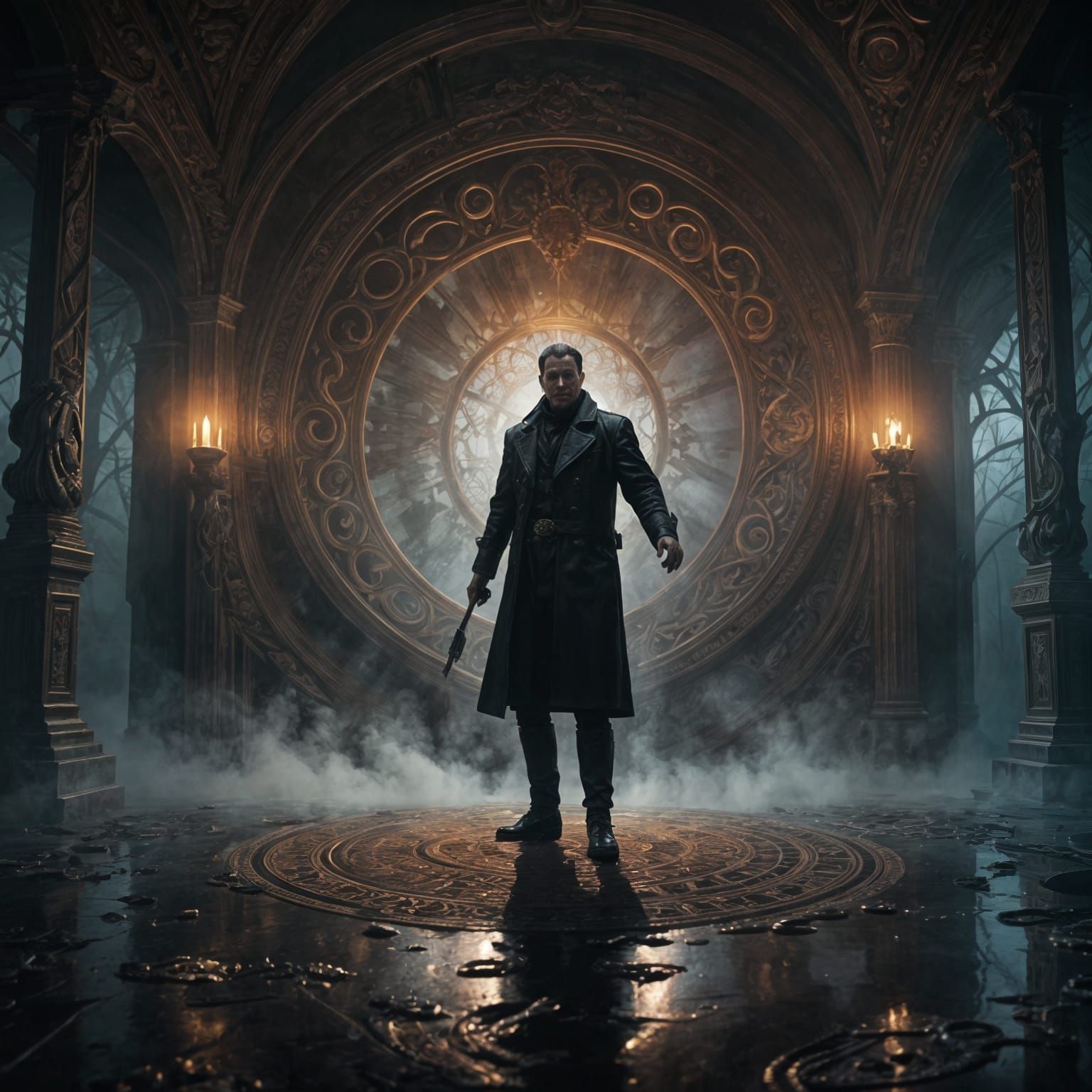 Master of Illusion Creates Copy in Ritual Circle