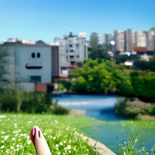 Abstract AI Image of Happiness
