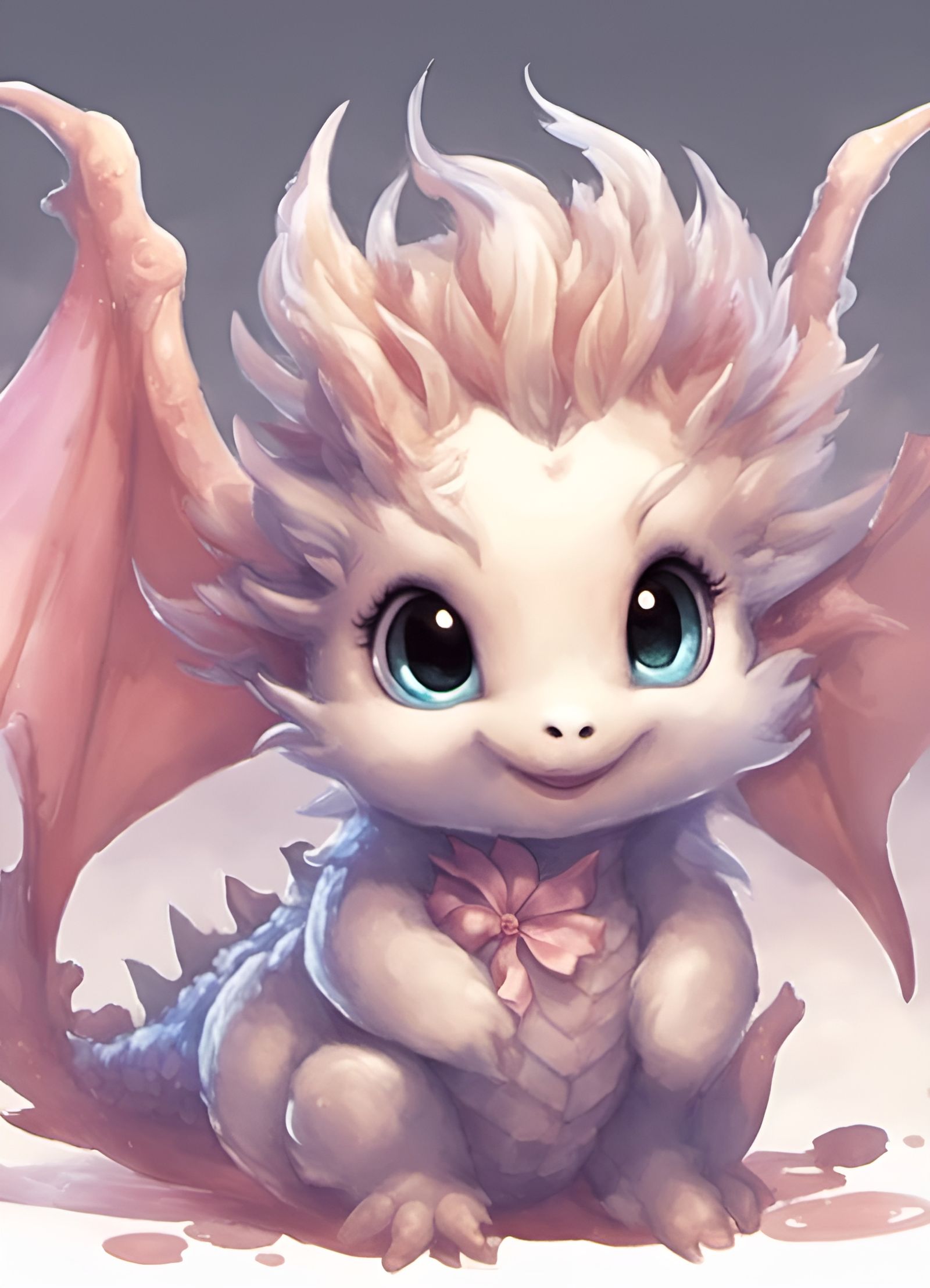 Baby icicle dragon
