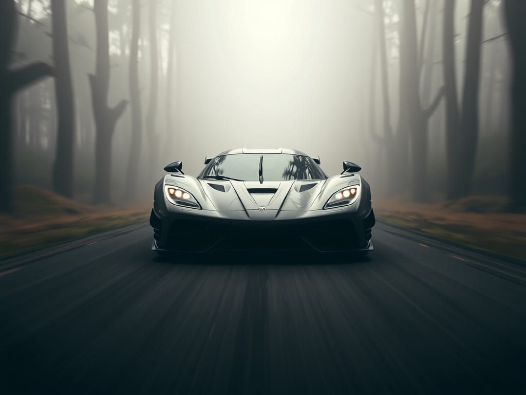 Koenigsegg Agera Races Through Mystical Forest