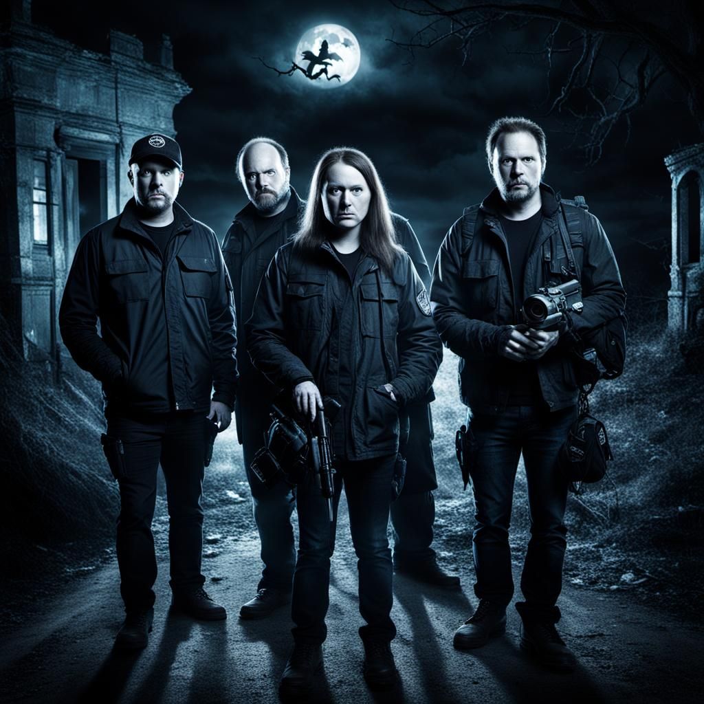 Ghost Hunters Ready for Dark Investigation