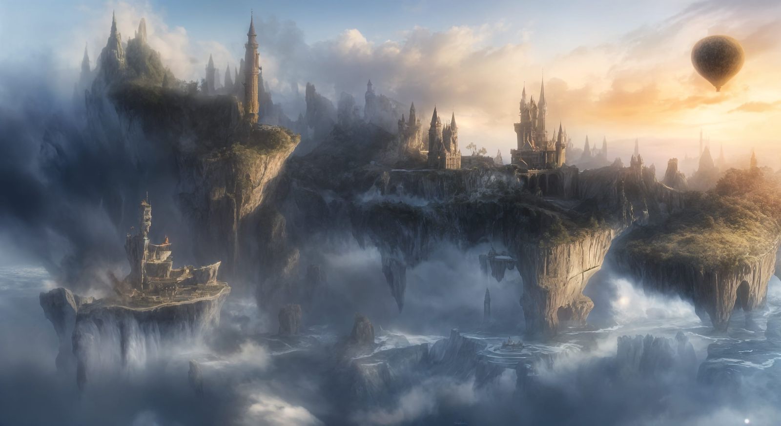 Fairyland Scene at Sea