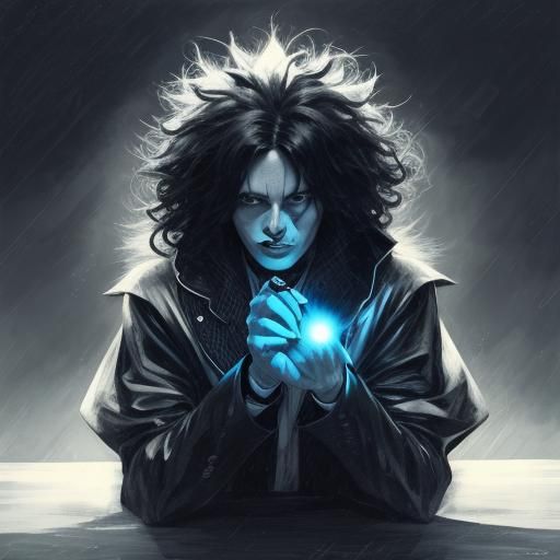 Simple Black and White Composition