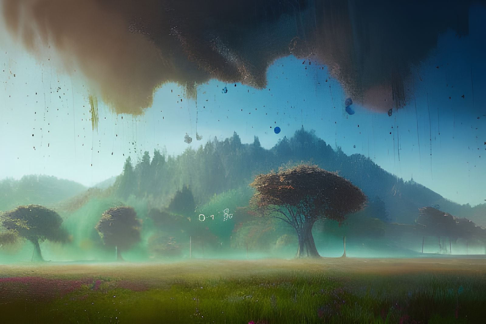 Prismatic Acid Rain Over Hyperdetailed Fields