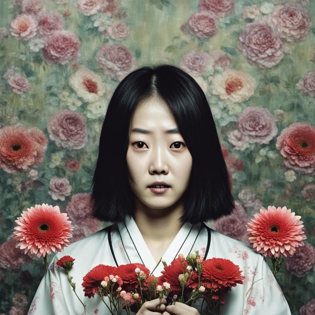 Umma Ringu: Korean Horror Meets Floral Beauty