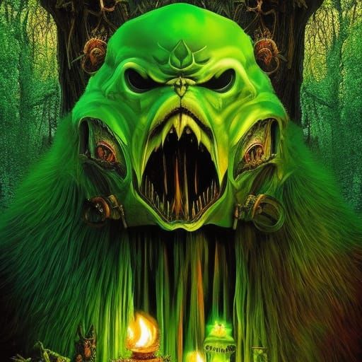 Blobfish Sudoku Bear: Digital Art in Pop Style