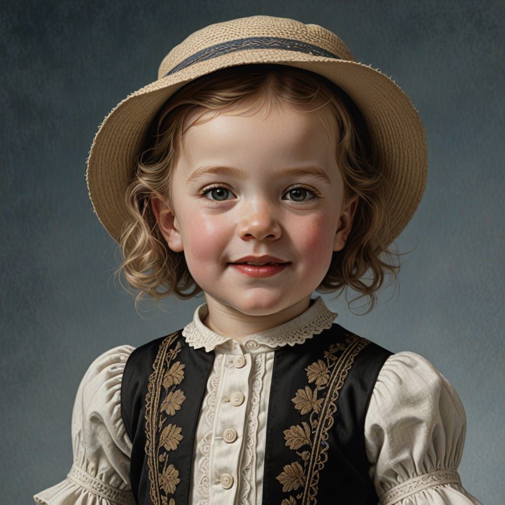 1905 Portrait: Fontella Allen in American Style