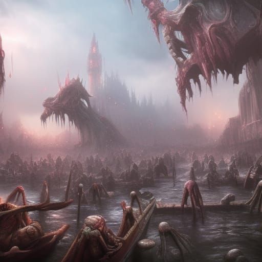 Hyperrealistic Sea of Corpses in Unreal Engine