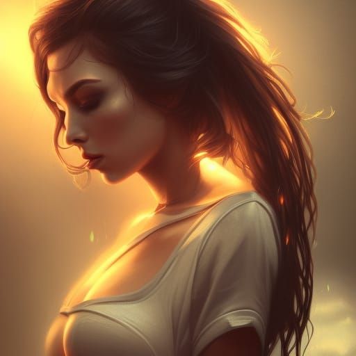 Gas Mask Portrait in Comic Book Style