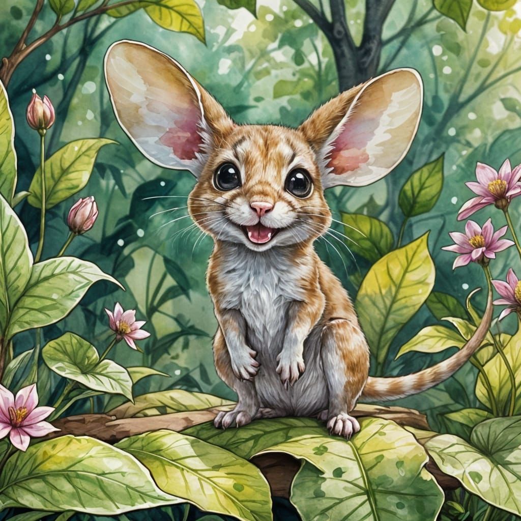 Cute Jerboa