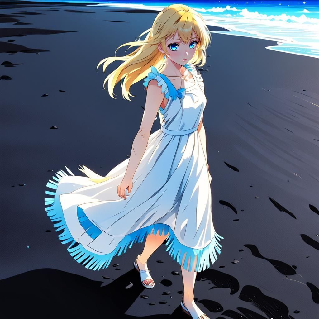 Goddess of the Azure Coast: A Masterpiece of Anime-Inspired...