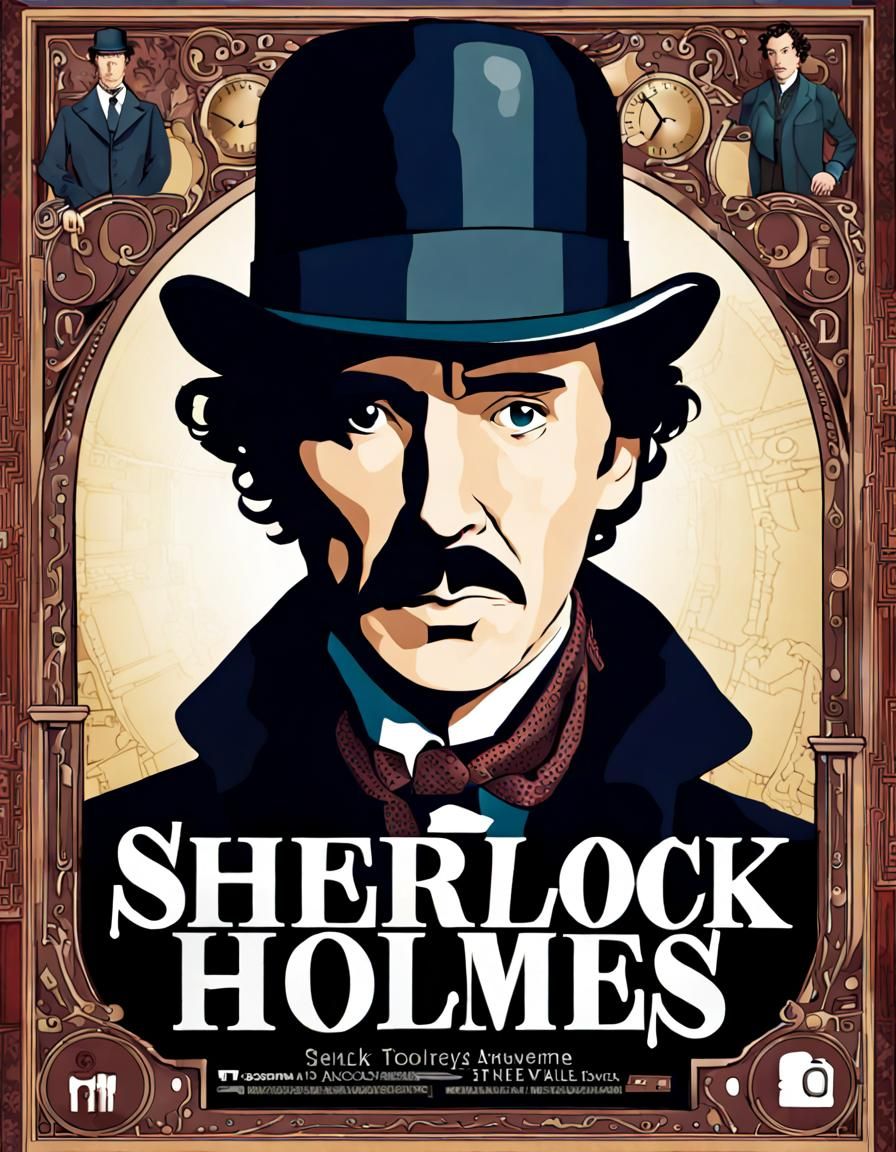 Sherlock Holmes AI Portrait