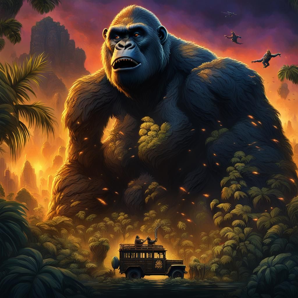 Mighty Joe Young Movie Poster Art