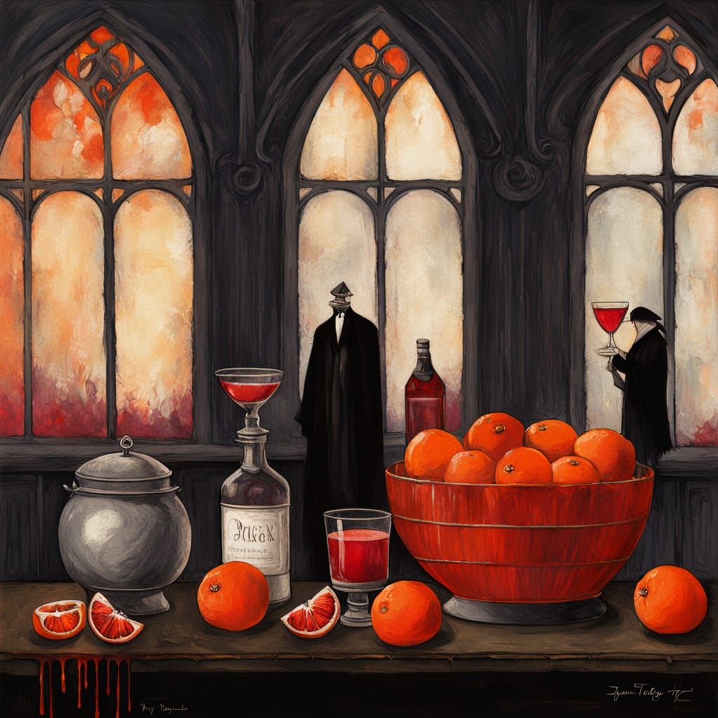 Orange blood