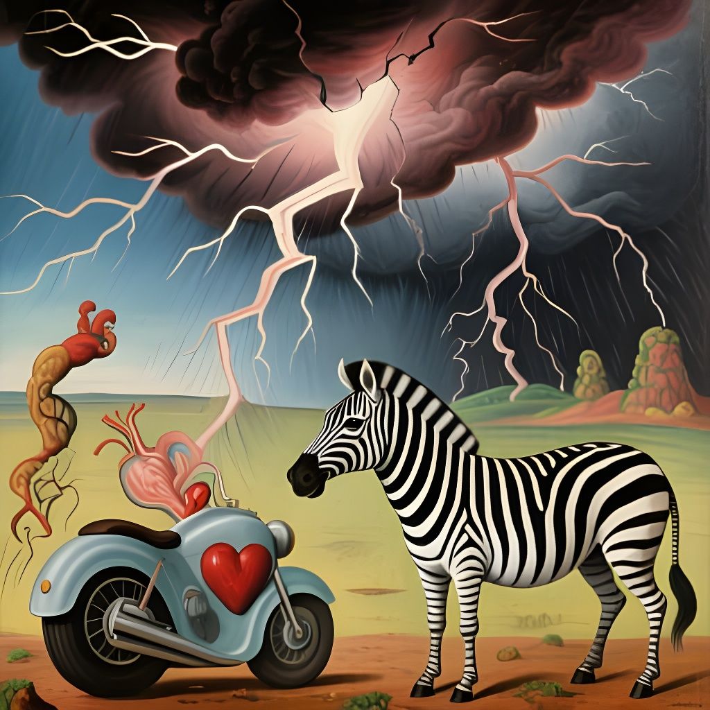 Surreal Heartscape Inspired by Masters