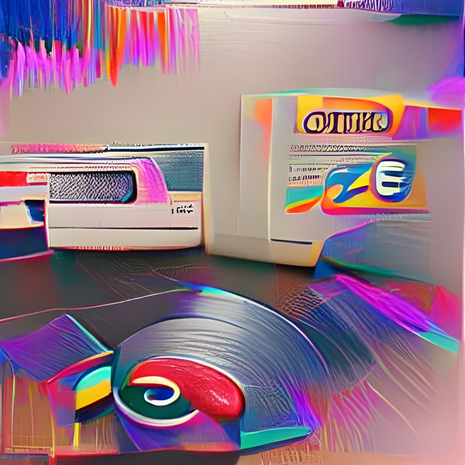 Vintage Cassette Tape: Retro 80s Aesthetic