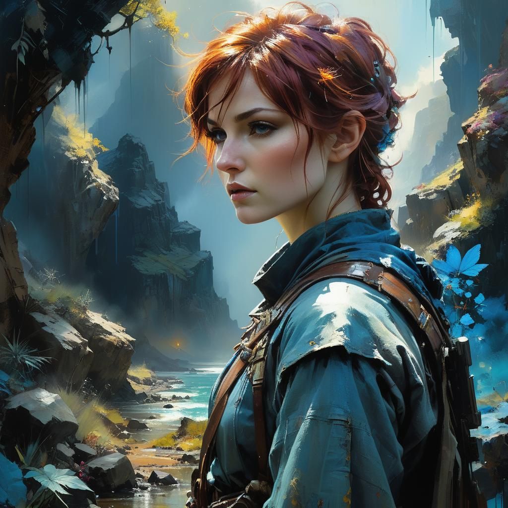 Portrait of adventure