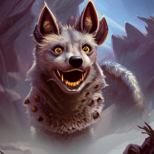 Detailed Hybrid Creature Concept Art