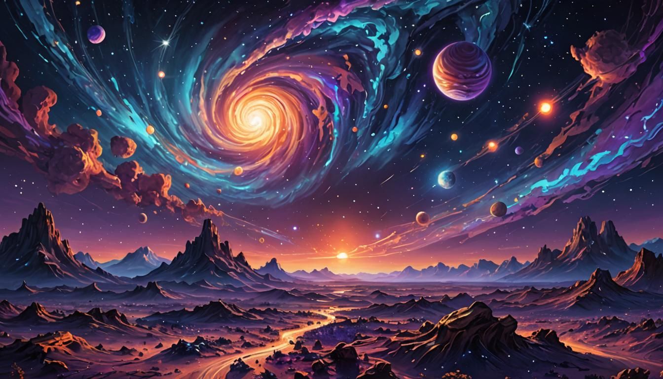 A Dreamy Celestial Horizon