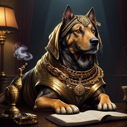 Snoop Dogg: A Lavish Digital Matte Painting