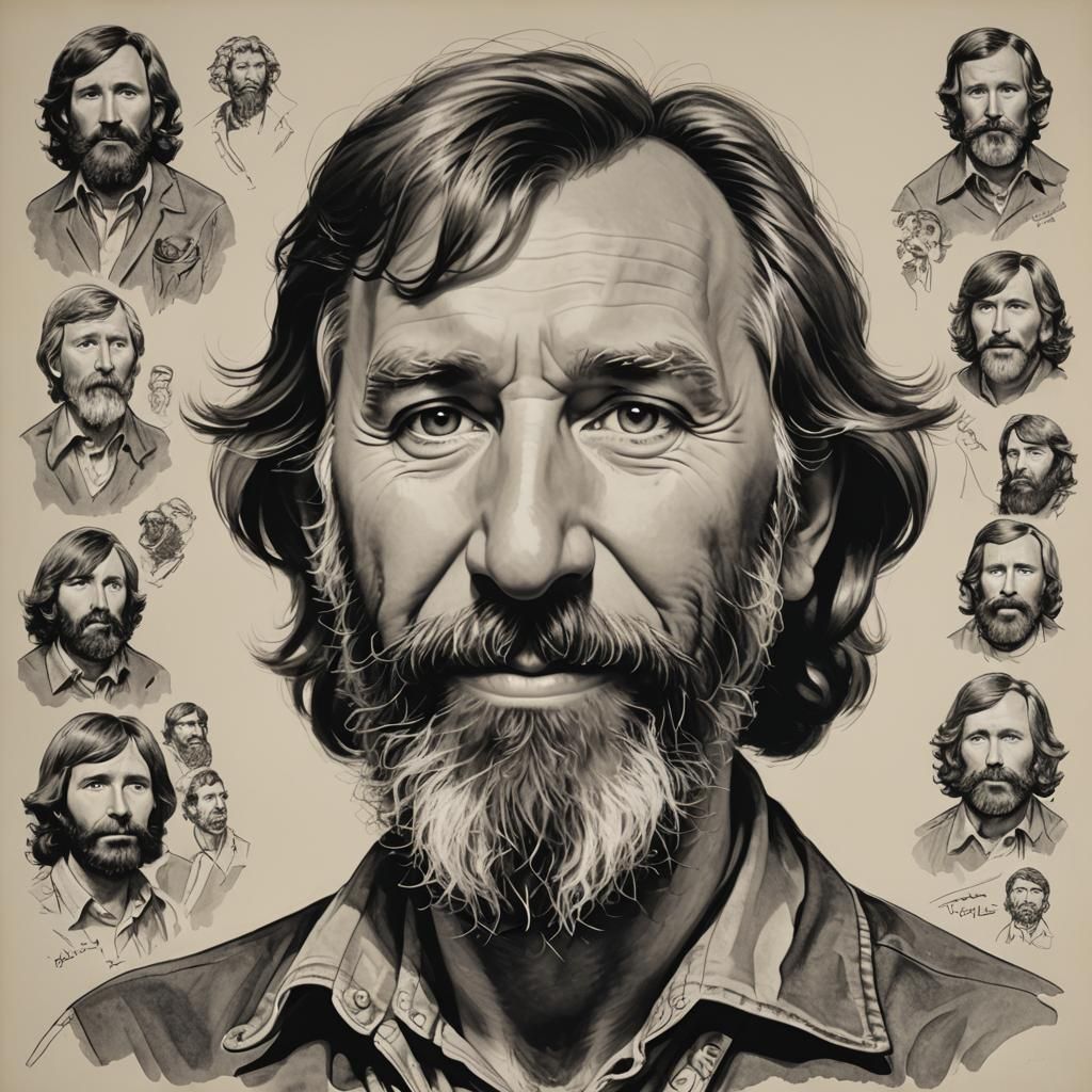 Surreal Portrait Reflecting Creative Identity