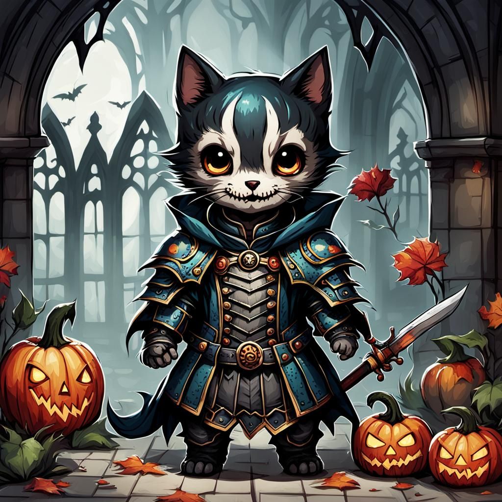 Scary Yet Cute AI Image