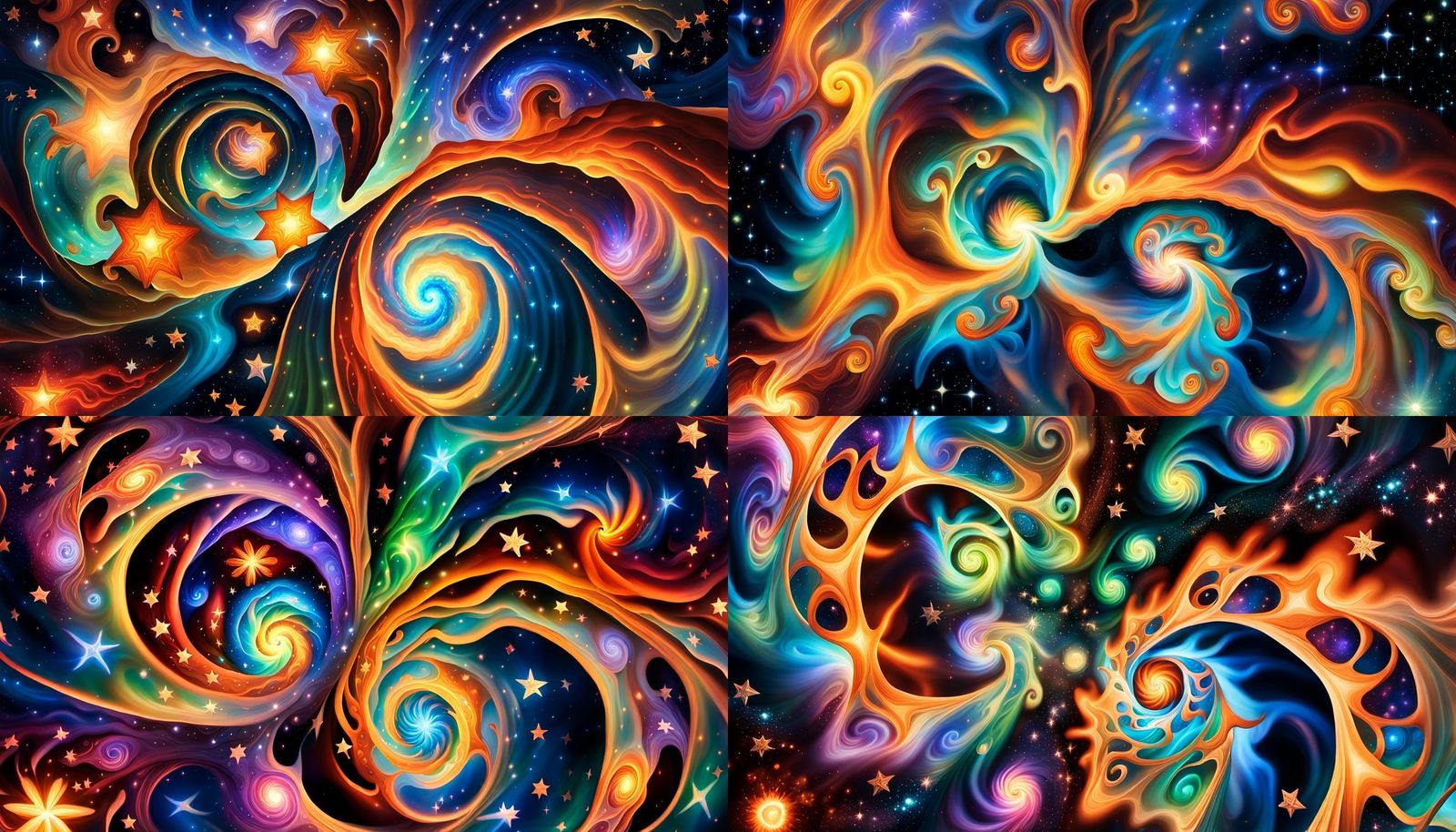 Star Cluster Formation as Impasto Oil Painting