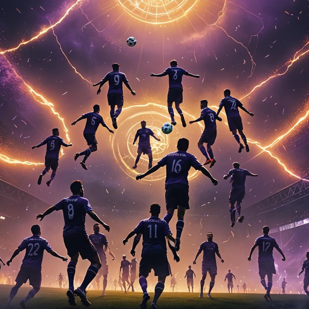 Besiktas Team on Mystical Soccer Field