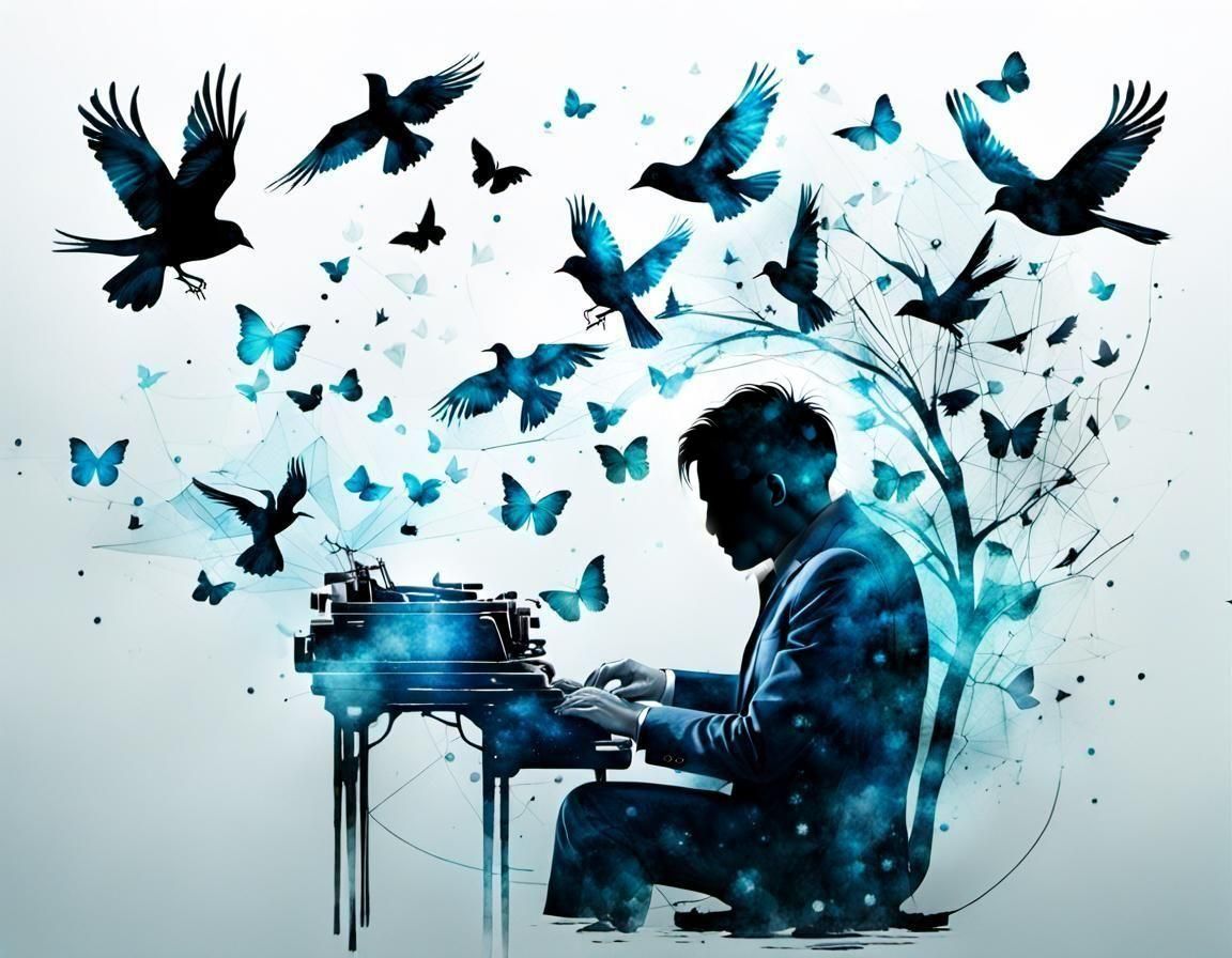 Double Exposure: Minimalist Author Meets Maximalist Fantasy