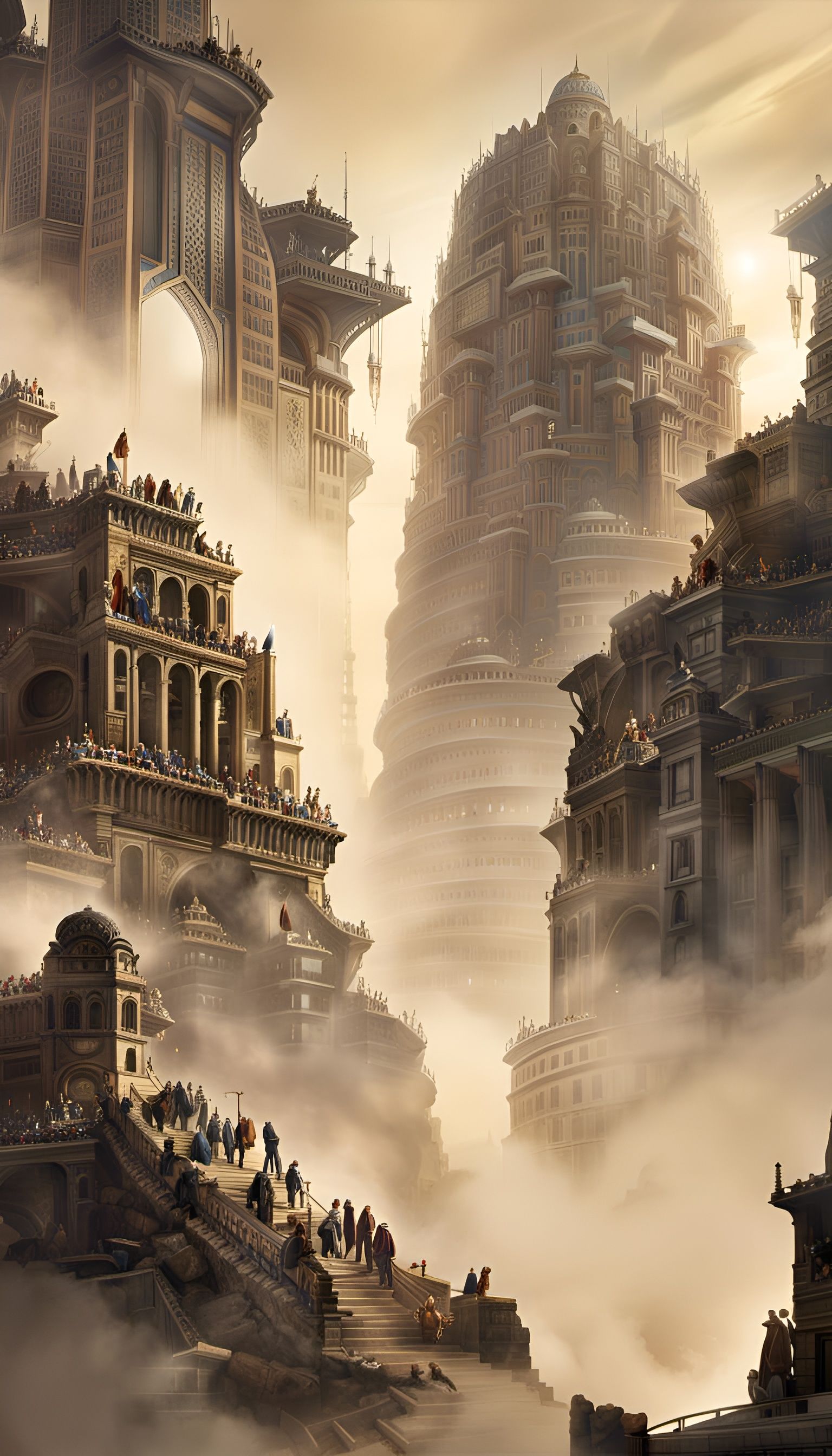 Tower of Babel: Architectural Concept Art in Unreal Engine