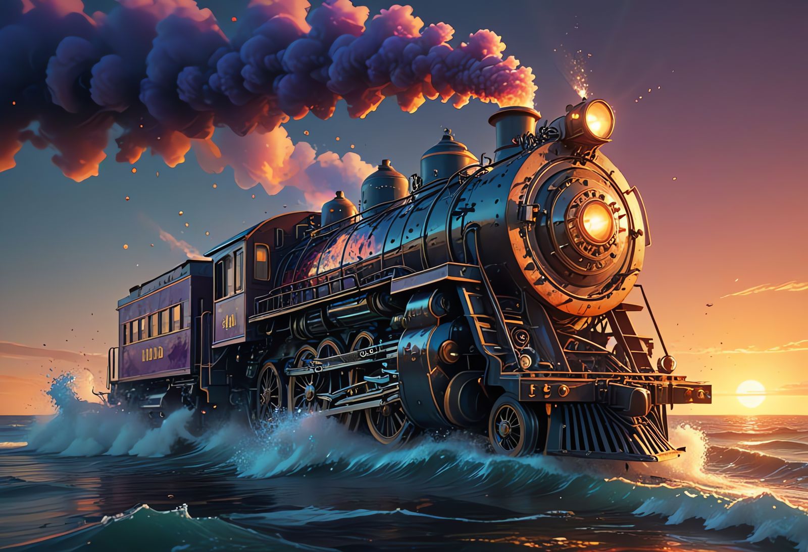 Monster/Locomotive heavyweight. At cosmic speed  ▶