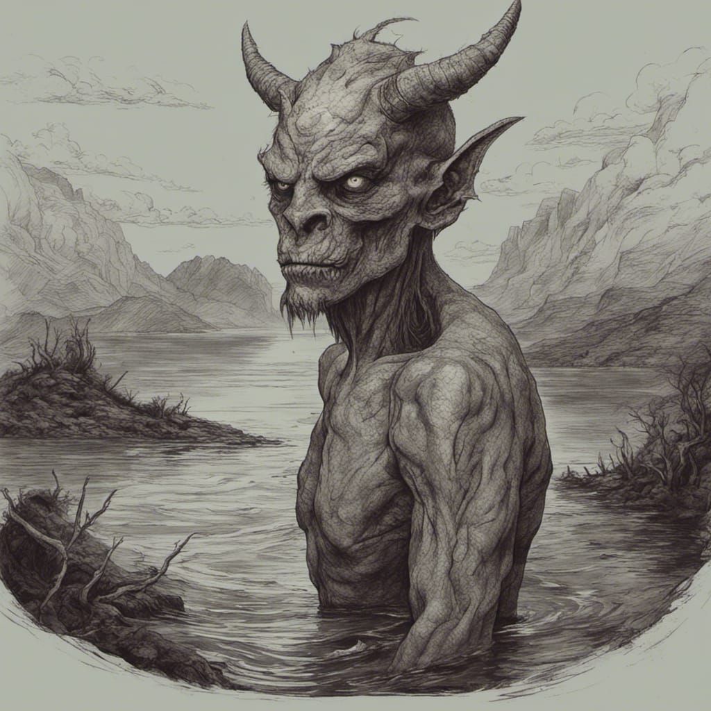 Eunphrates River Demon Portrait