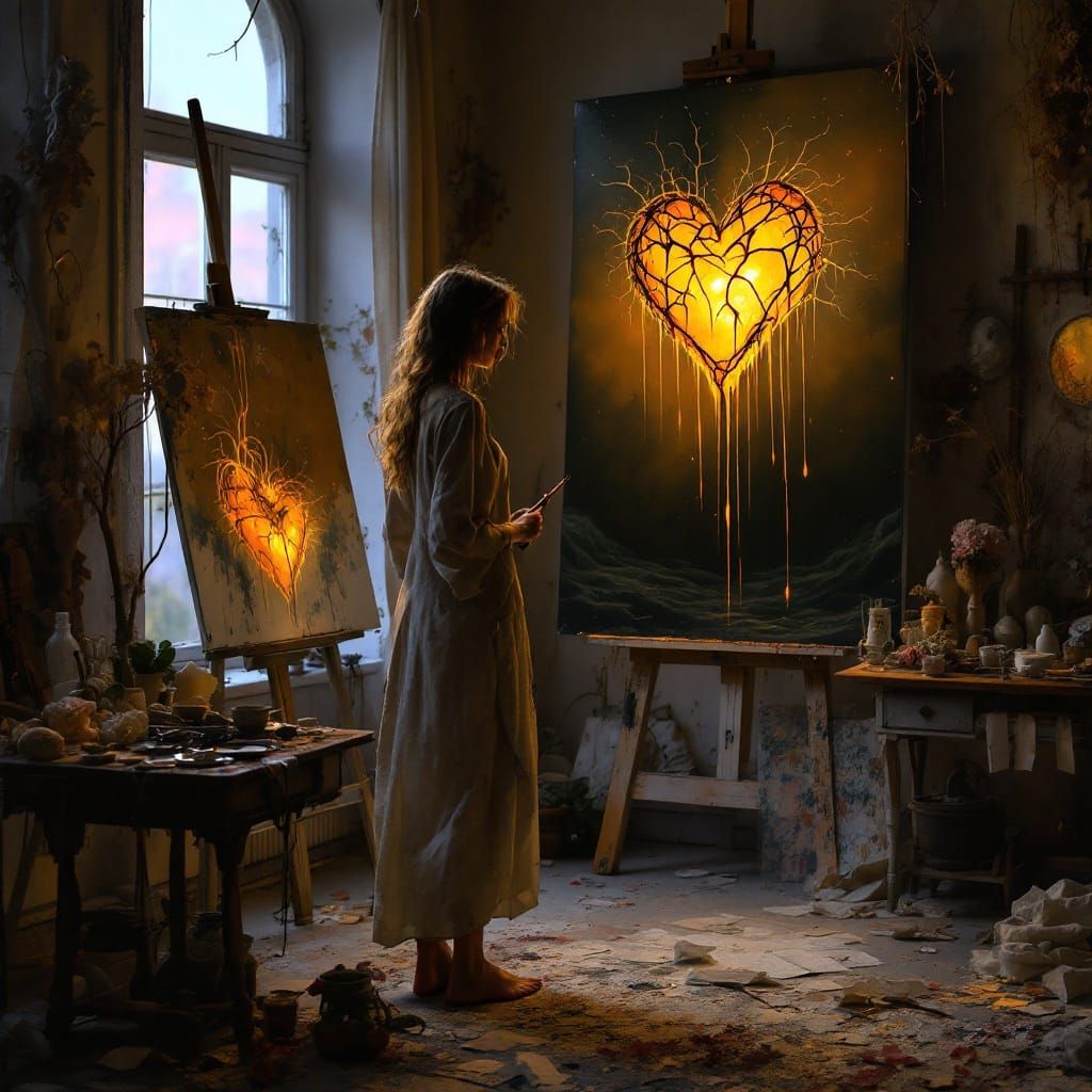 The Weary Artist's Heart