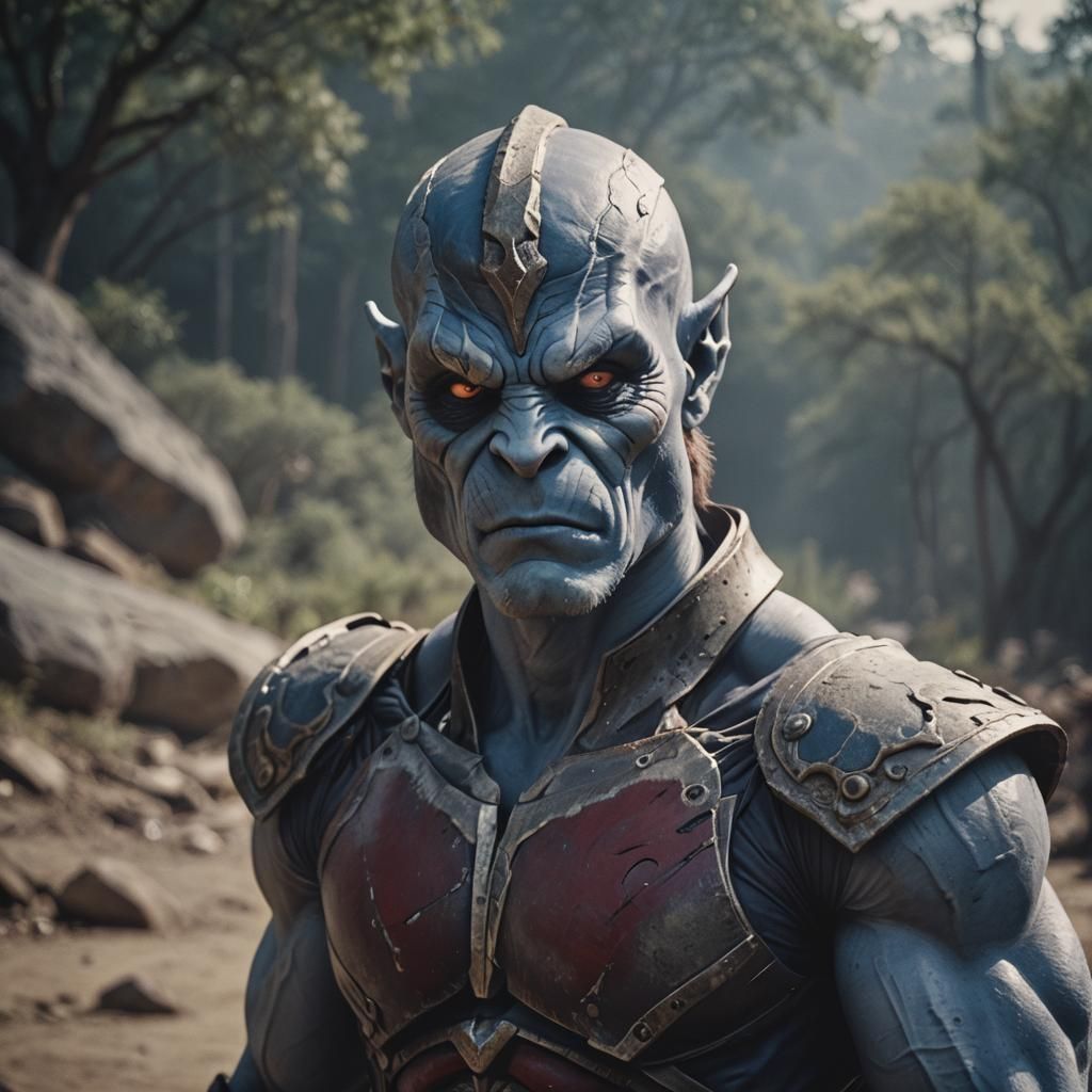 Cinematic Film Still of Panthro