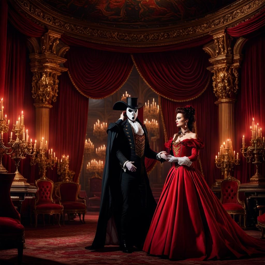 Christine Daaé and Erik