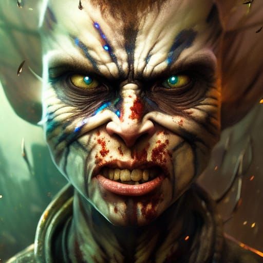 Clark Kent Portrait in Watercolor and Ink