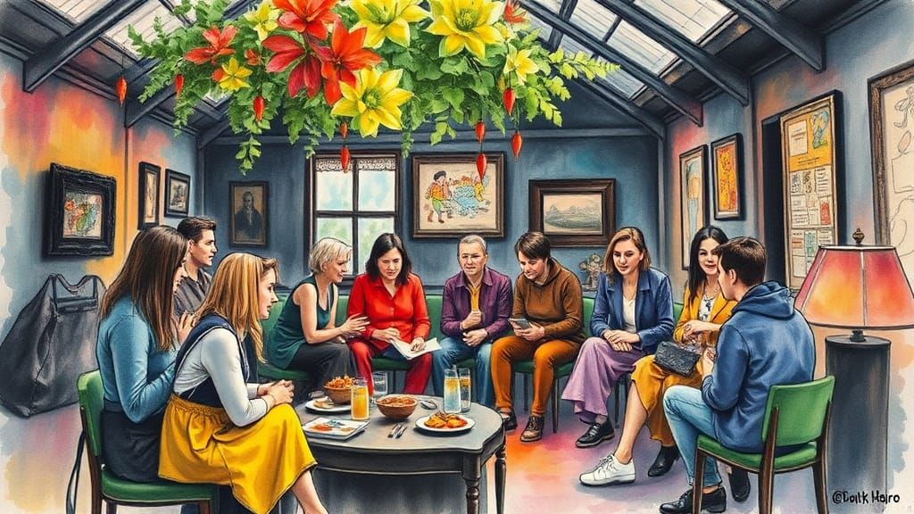 Vibrant Watercolor [Random] During [Various/Random] in Butle...