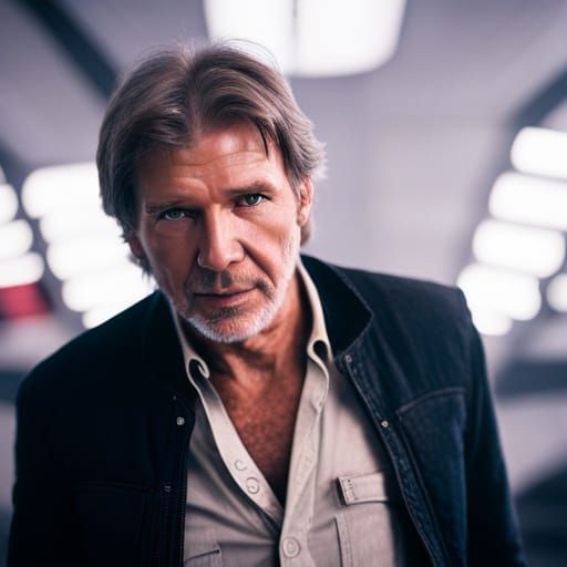 Harrison Ford as Han Solo in Empire Strikes Back