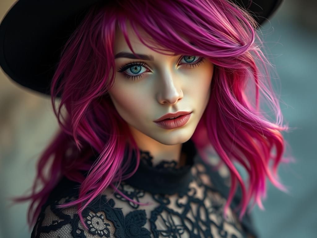 High Fashion Model Portrait in Roversi Style