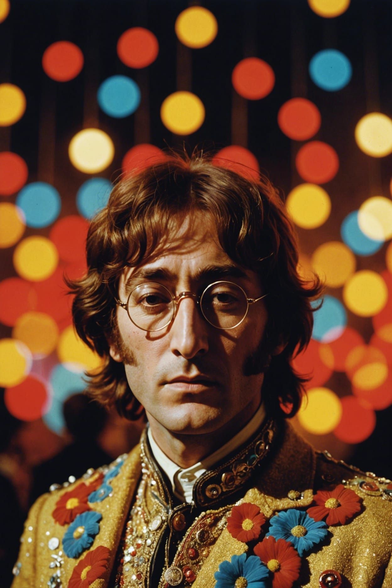 John Lennon, Sgt. Pepper Era, Hyperrealistic Portrait