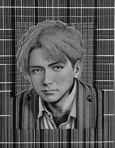 Crosshatching Technique Illustration