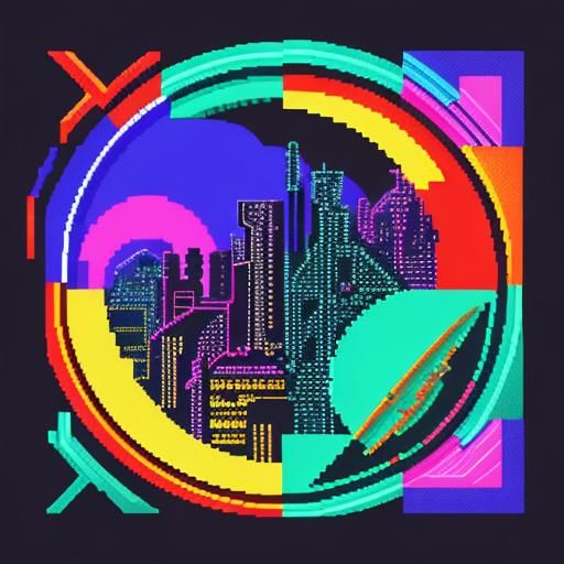 Pixel Art Gaming Soundtracks Retro Controller