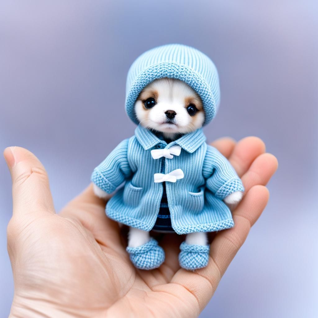 Puppy Doll with Clothes