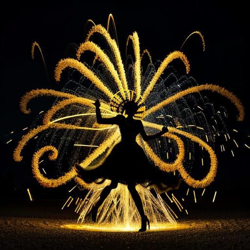 Steel Wool Photography: Spiraling Sparks and Silhouettes